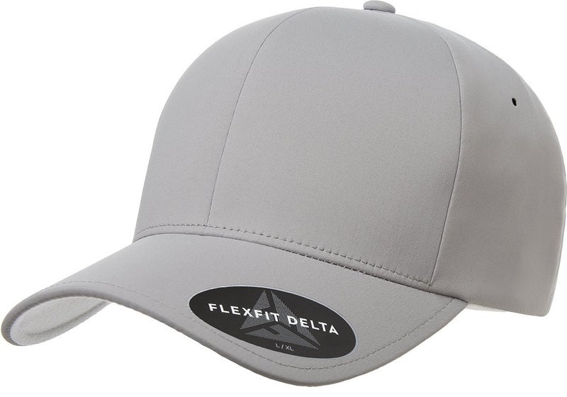 Flexfit Men's Delta Seamless Baseball Cap, Silver, Large-X-Large - Image 1